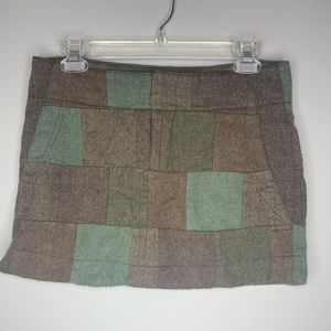 American Eagle Green Skirt